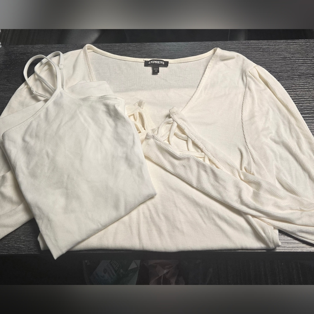 Express cami and Shirt